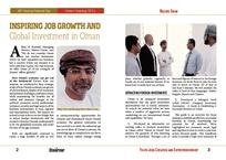 INSPIRING JOB GROWTH AND Global Investment in Oman